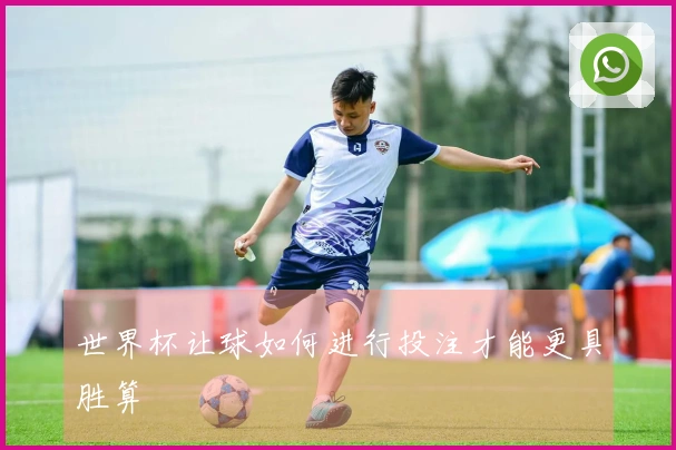 世界杯让球如何进行投注才能更具胜算